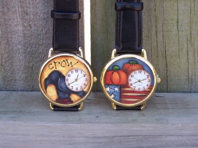CROW AND HARVEST TIME WATCHES