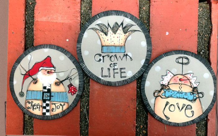 CROWN OF LIFE ORNAMENTS