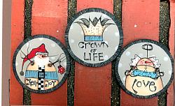 CROWN OF LIFE ORNAMENTS